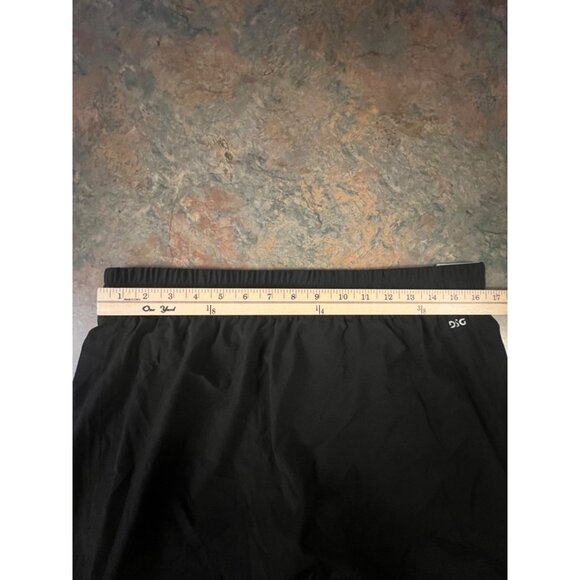 DSG Womens Mid-Rise Stride Skort L Black With Built-In Short - Picture 4 of 9